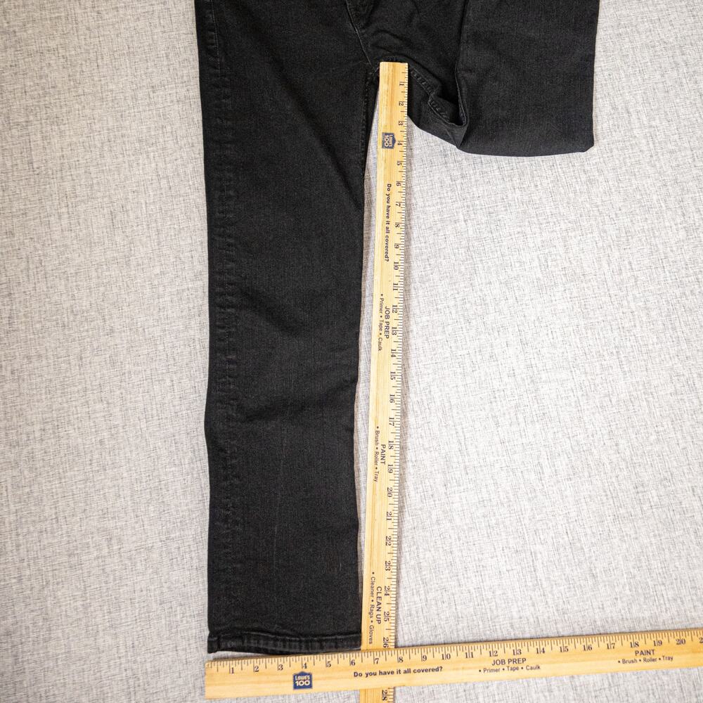 Mother Denim High Waisted Rider Ankle Jeans Black Not Guilty Sz 25 - Picture 12 of 12
